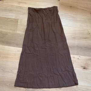 Bella Dahl Women's Brown Maxi Skirt